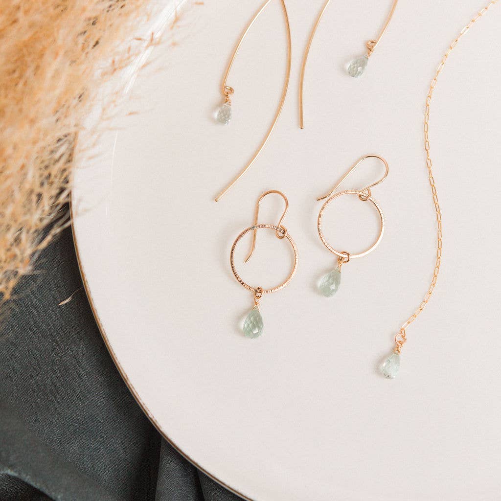 Ondine Aquamarine Earrings