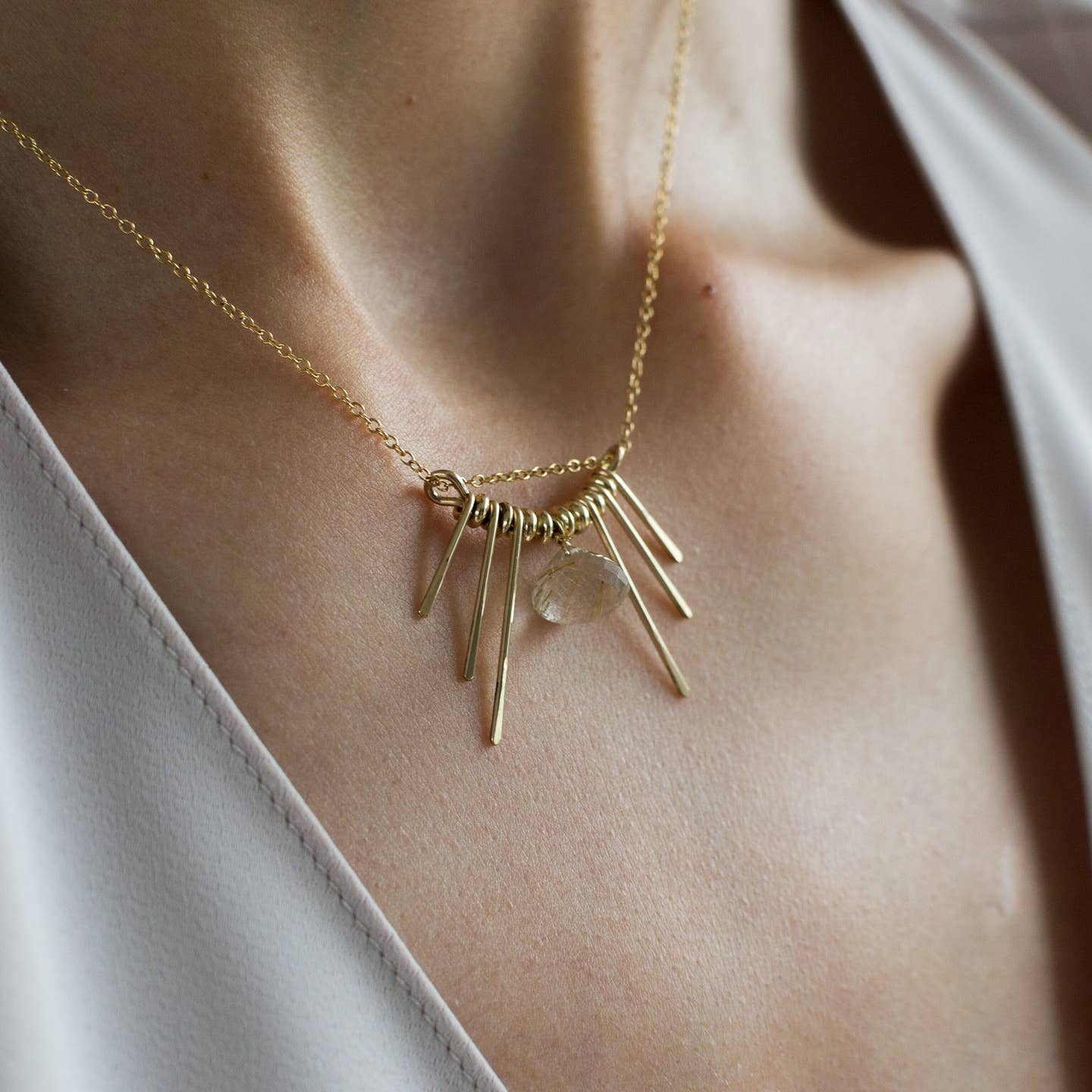 Illumine Quartz Necklace